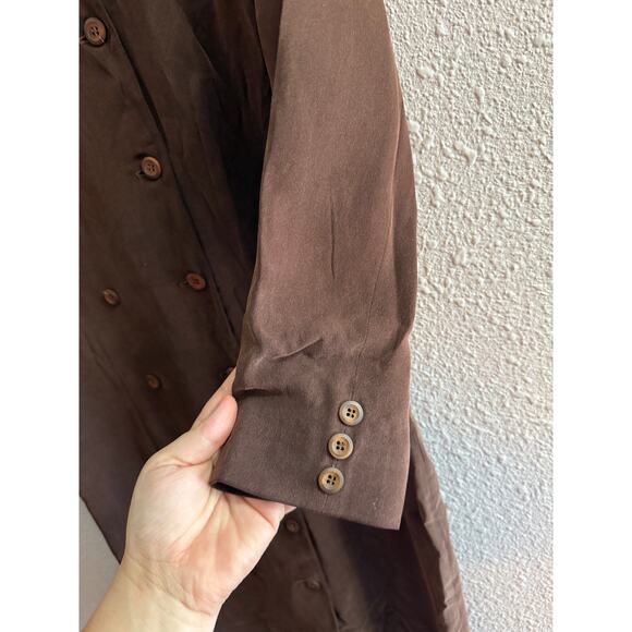 August Silk Dress 100% Silk Size 12 - Picture 5 of 6